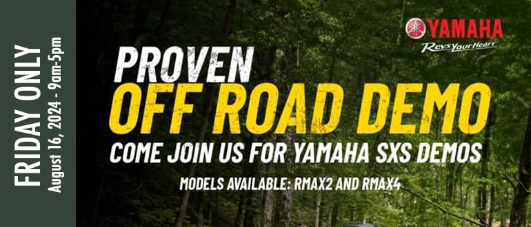 Yamaha Proven Off-Road | FRIDAY ONLY | August 16, 2024
