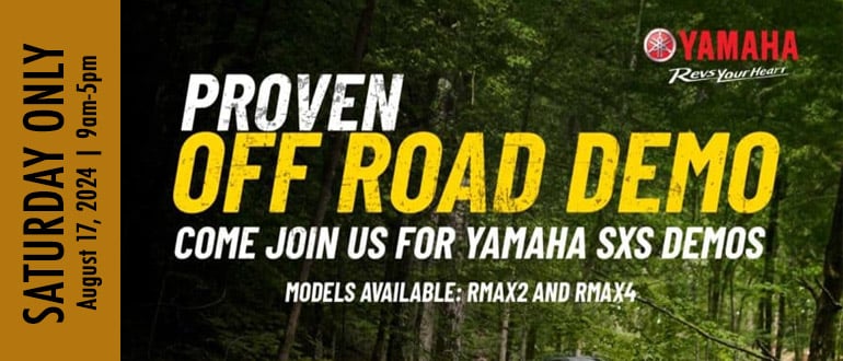 Yamaha Proven Off-Road | SATURDAY ONLY | August 17, 2024