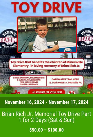 TWO DAYS SAT & SUN: Brian Rich Jr. Memorial Toy Drive - Part 1 | November 16-17, 2024