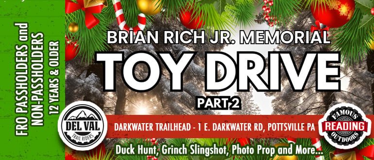 Brian Rich Jr. Memorial Toy Drive Part 2 | Sunday, December 1, 2024 | Darkwater | FRO Passholders & Non-Passholders