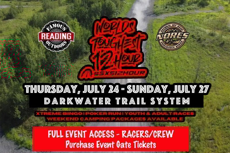 FULL EVENT ACCESS (Races/Crew) - SxS 12 Hour - World's Toughest Endurance | July 24-27 2025