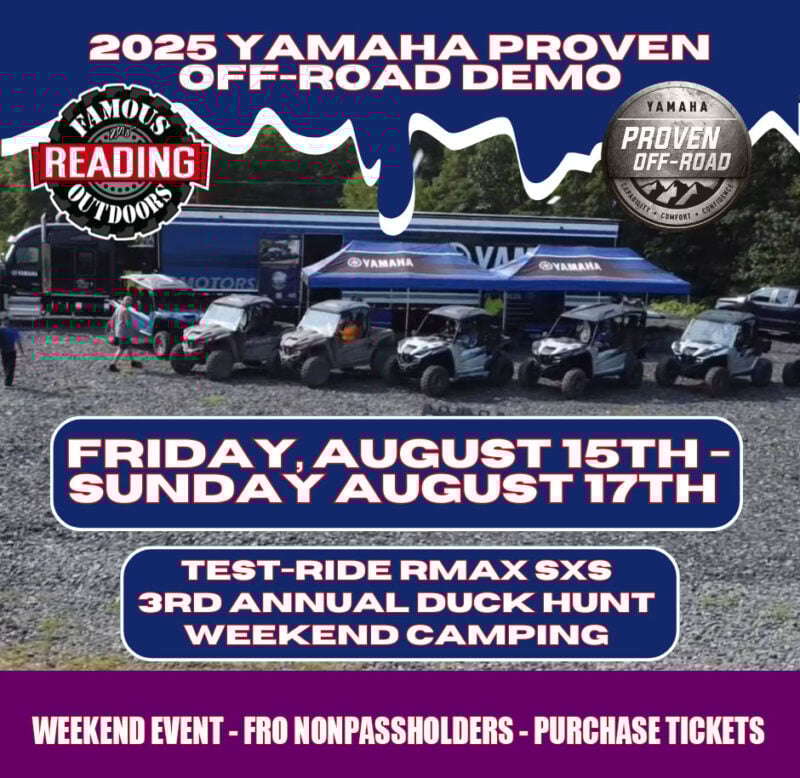 2025 Yamaha Proven Off-Road Demo | Fri, Aug 15th thru Sun, Aug 17th | FRO NonPassholders