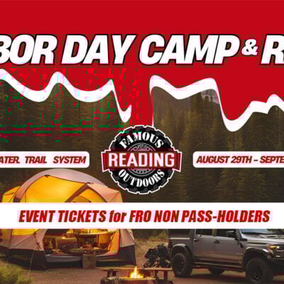 FRO Labor Day Camp & Ride Event | Event Tickets for FRO Non Pass-Holders / Non Members