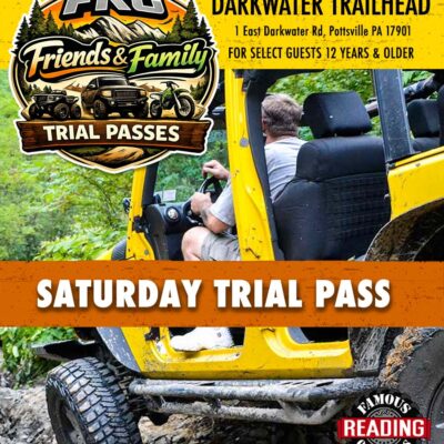 FRO Friends & Family Trial Day Passes - Saturday